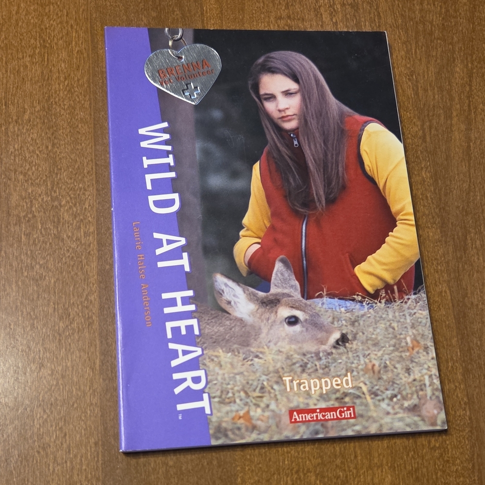 American Girl Purple and Red Jacket Book - Wild at Heart: Trapped